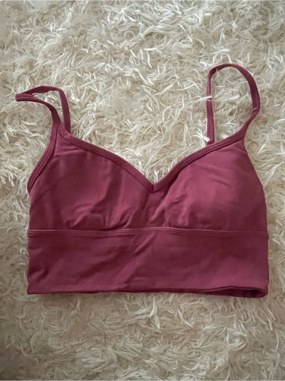 lululemon athletica Wireless Bralette in Mauve